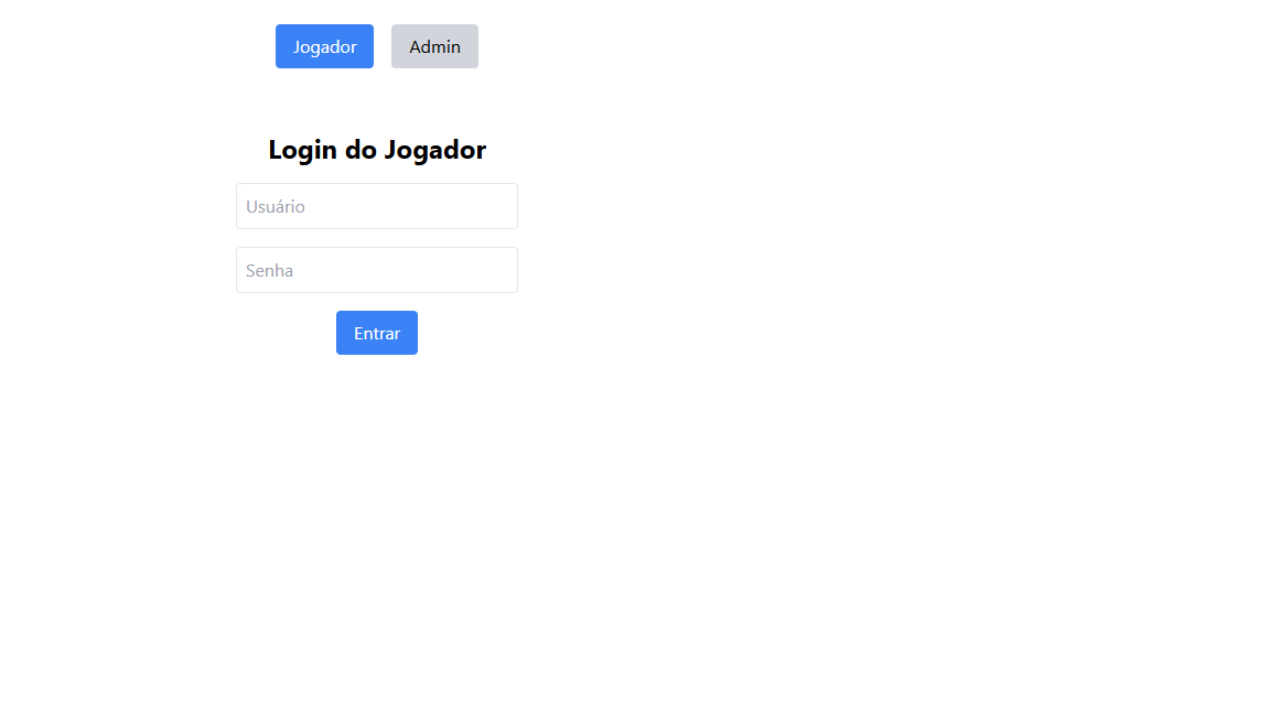 Painel de presenças